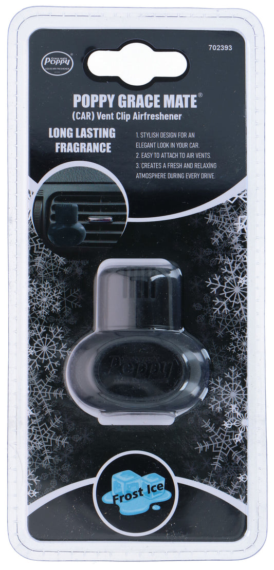 Gracemate Poppy Vent Air Freshener - Frost Ice