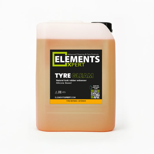 ELEMENTS XPERT Tyre Gleam - Rubber Enhancer - Silicone Based (5L)