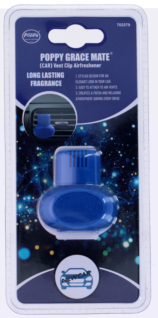 Gracemate Poppy Vent Air Freshener - New Car