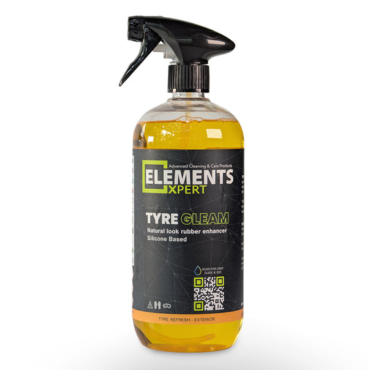 ELEMENTS XPERT Tyre Gleam - Rubber Enhancer - Silicone Based (1L)