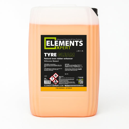 ELEMENTS XPERT Tyre Gleam - Rubber Enhancer - Silicone Based (20L)