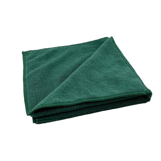 ELEMENTS XPERT Premium Edgeless Microfibre - (Dark Green) 10 Pack