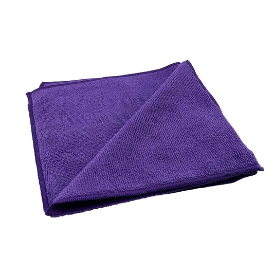 ELEMENTS XPERT Premium Edgeless Microfibre 300GSM - (Purple) 10 Pack