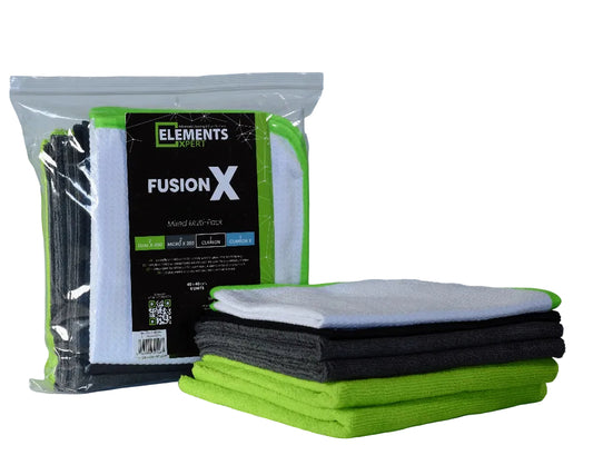 Elements Xpert FUSION X | Microfibre Cloth Set | 6 Pack