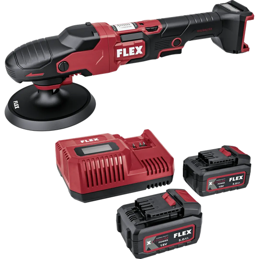 Flex PE 150mm Cordless Rotary 18v Polisher Kit - NEW VERSION