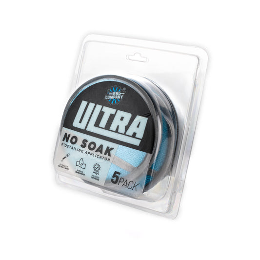 The Rag Company - Ultra No-Soak Round Coating Applicator 5pk