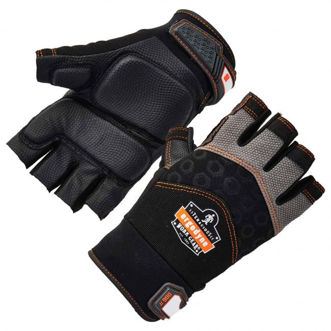 ProFlex 900 Half-Finger Impact Gloves