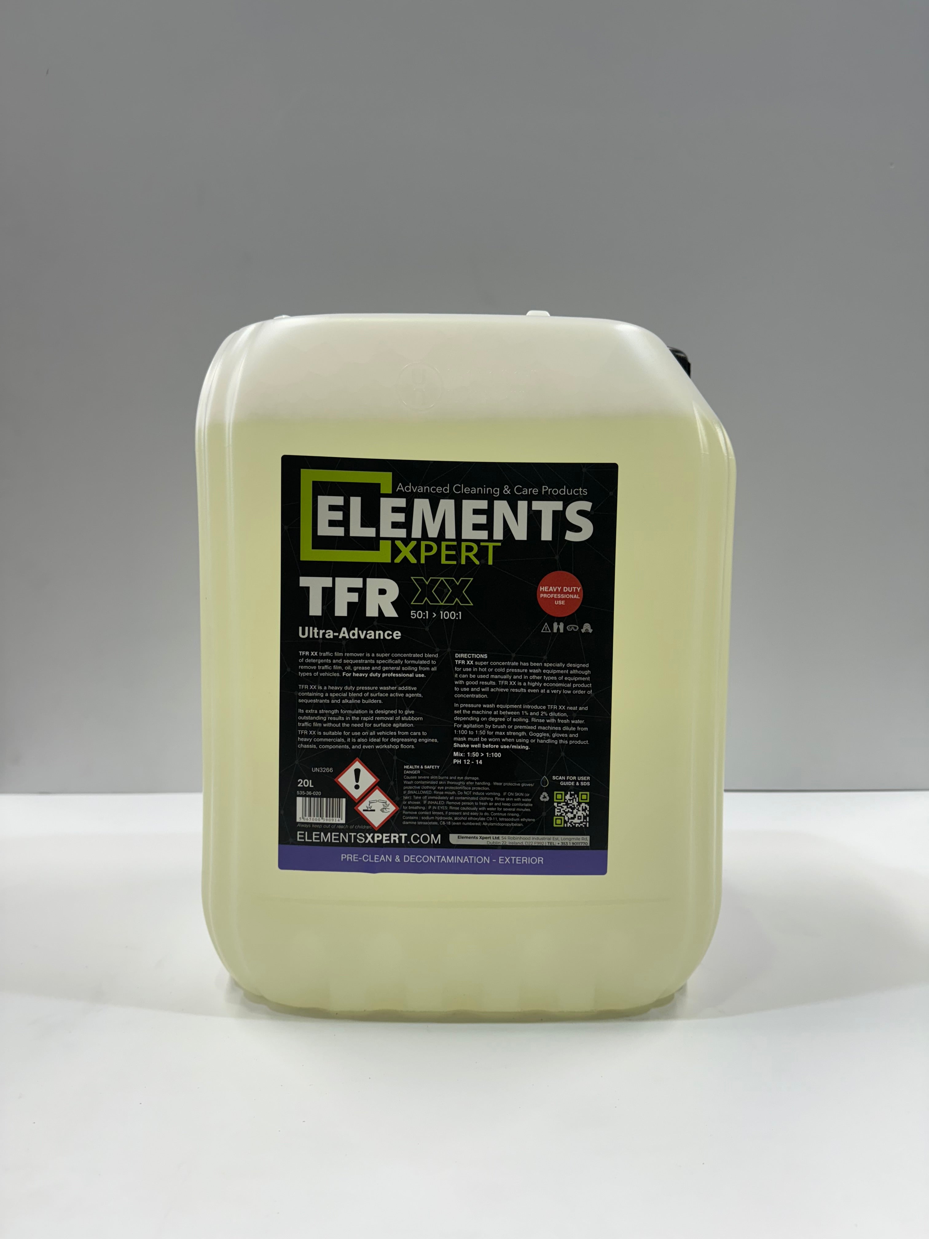 ELEMENTS XPERT TFR XX - Super Advance - Traffic Film Remover (20L)