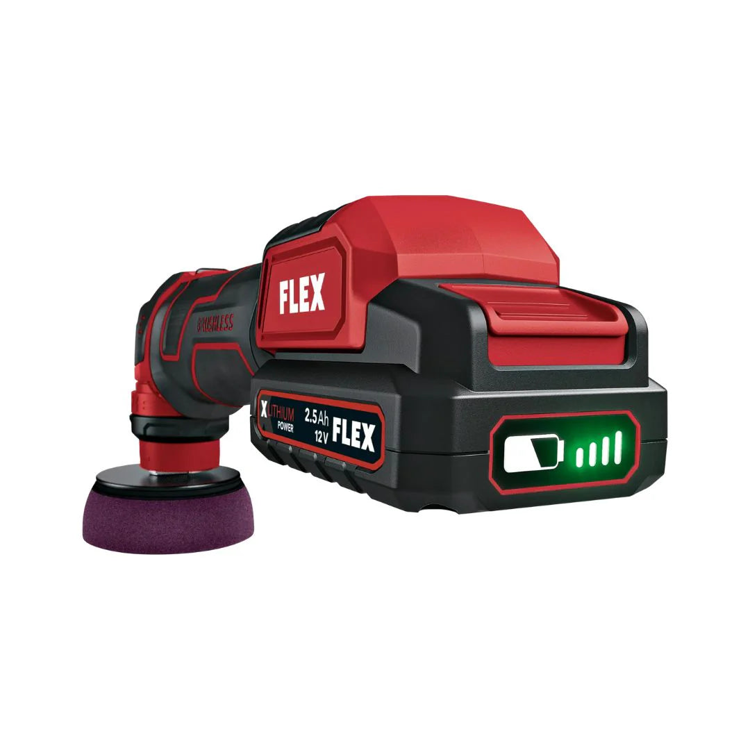 Flex PXE 80 Mini Cordless Polisher Kit (New 12V Version)