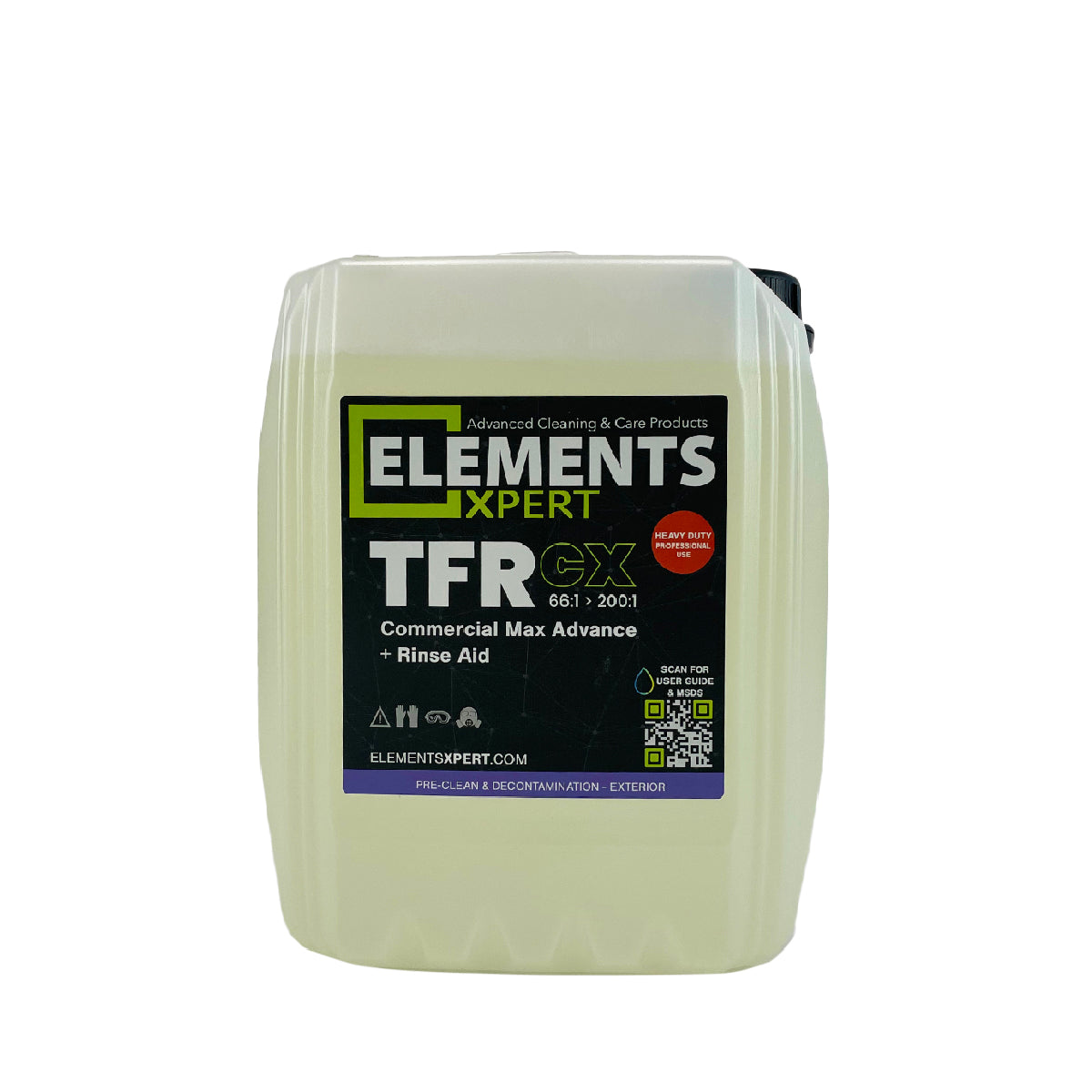 ELEMENTS XPERT TFR CX - Commercial Max Advance + Rinse Aid (5L)