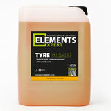 ELEMENTS XPERT Tyre Gleam - Rubber Enhancer - Silicone Based (5L)