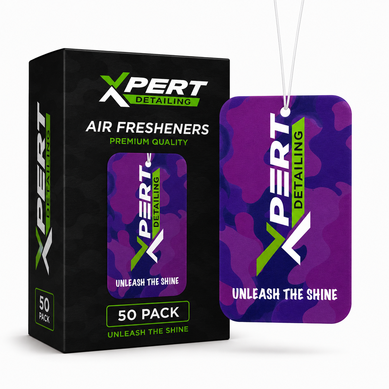 Xpert Detailing ‘Rizz’ Air Freshener 50pk Trade Pack