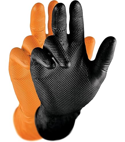 Grippaz Nitrile Fishscale Gloves  (10x50pk)