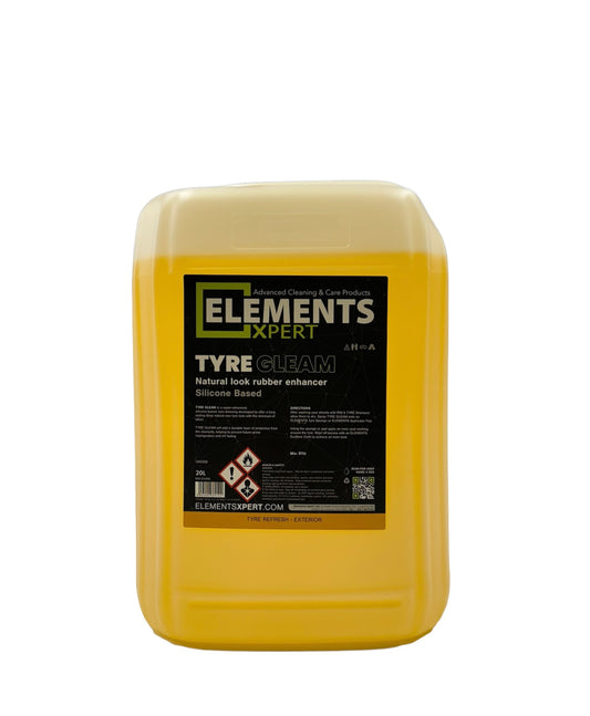 ELEMENTS XPERT Tyre Gleam - Rubber Enhancer - Silicone Based (20L)