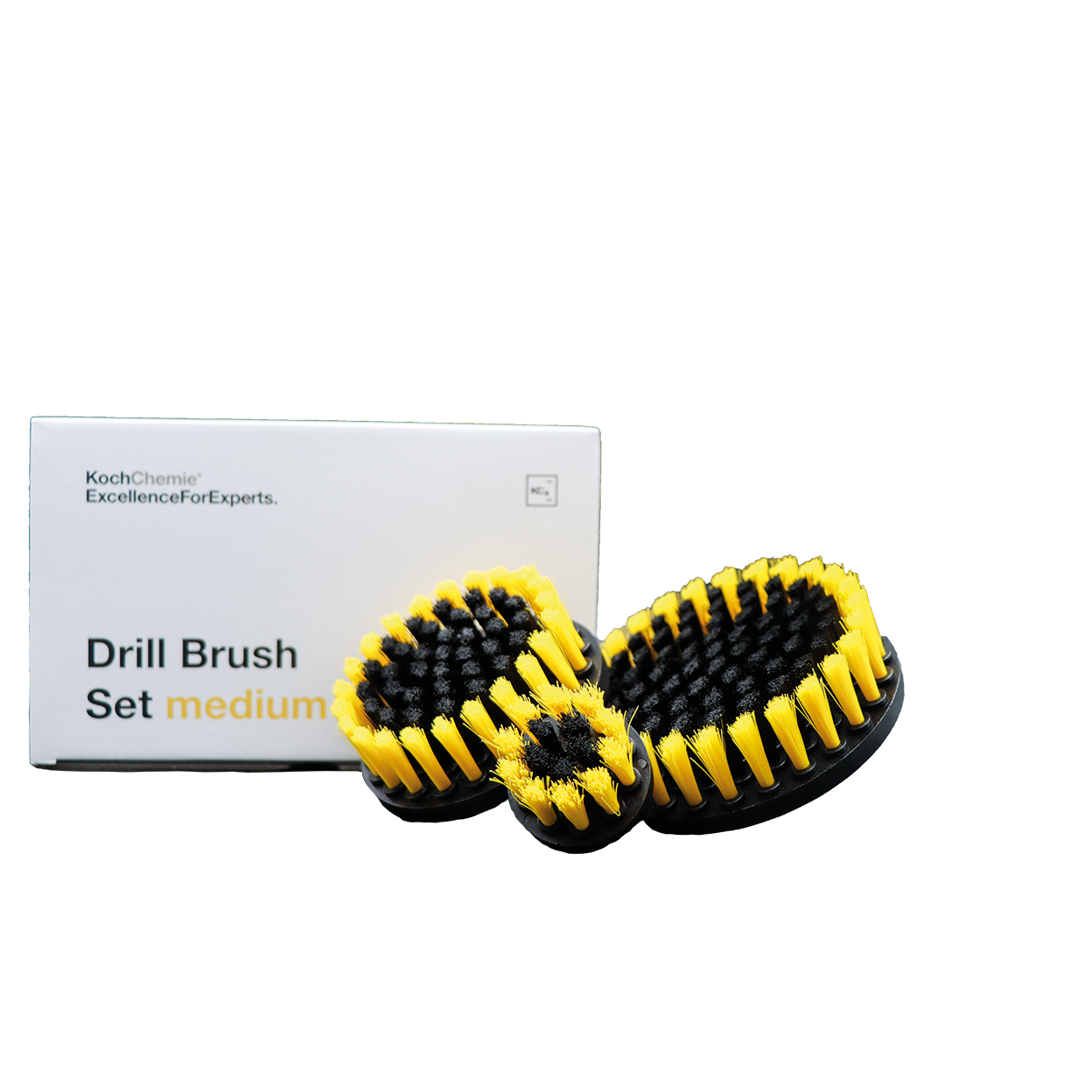 Koch Chemie Drill Brush Set Medium 3PK