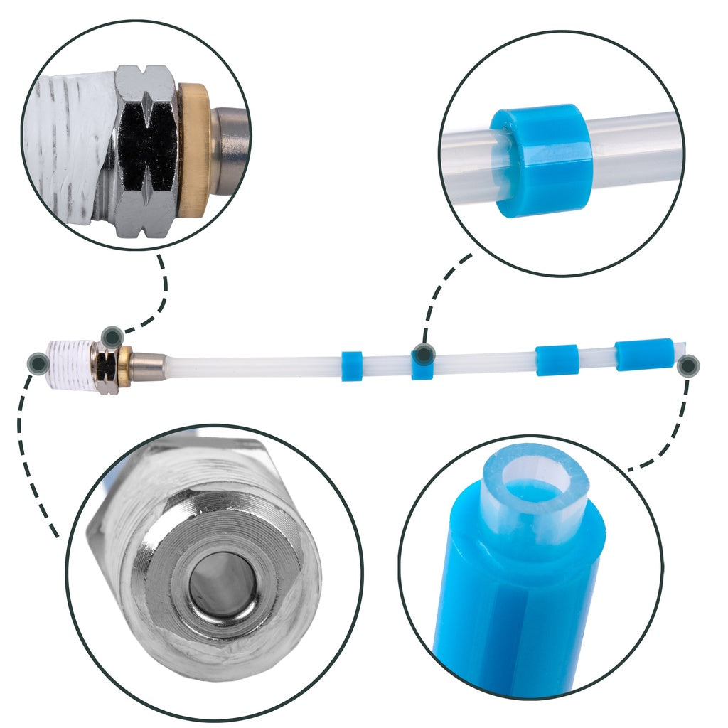 BenBow 112 Blue Storm - Silicone hose with weights for cleaning and blow guns