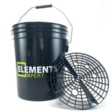 ELEMENTS XPERT Detailing Bucket and Grit Guard (Black)