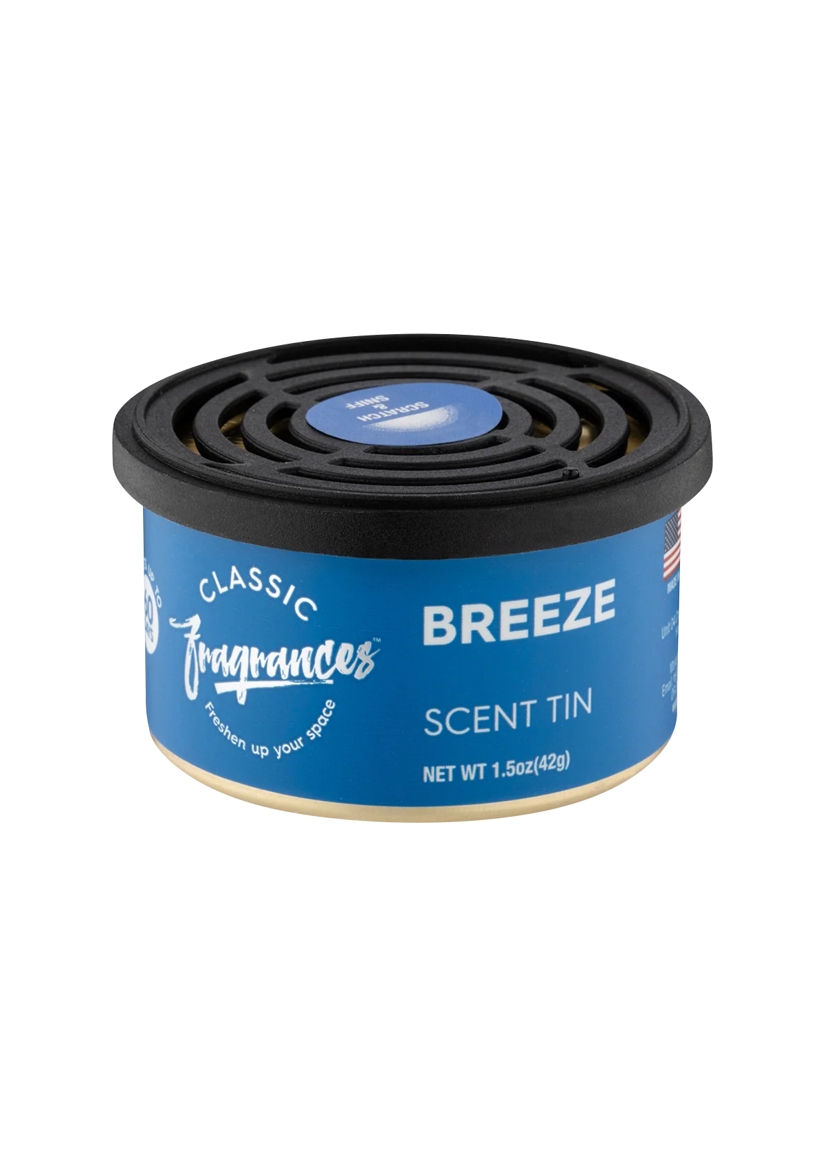 Designer Fragrances Breeze Classic Tin Air Freshener