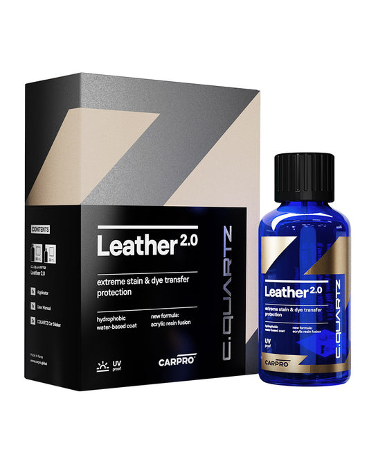 CarPro CQUARTZ Leather 2.0 30ml Kit