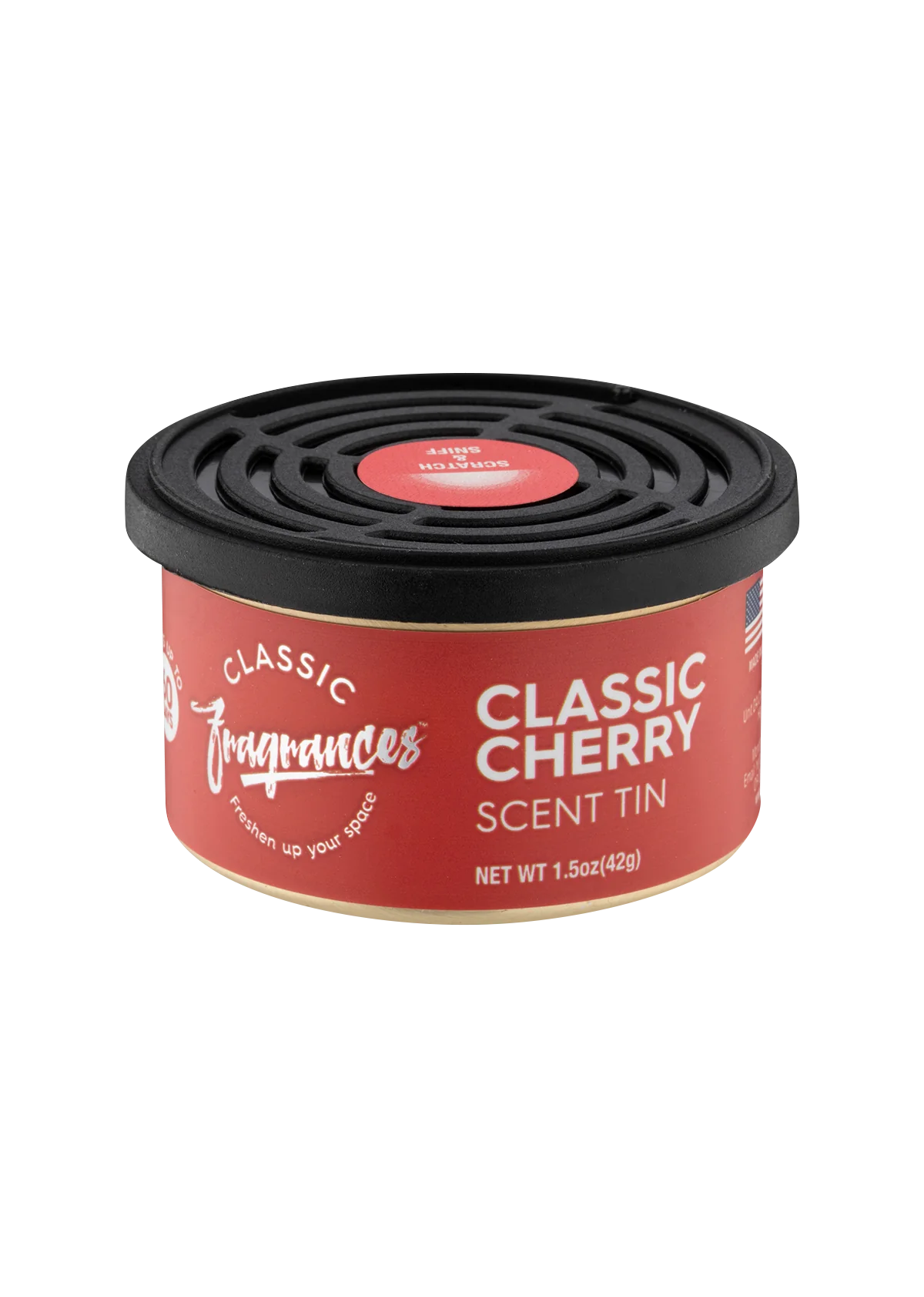 Designer Fragrances Cherry Classic Tin Air Freshener