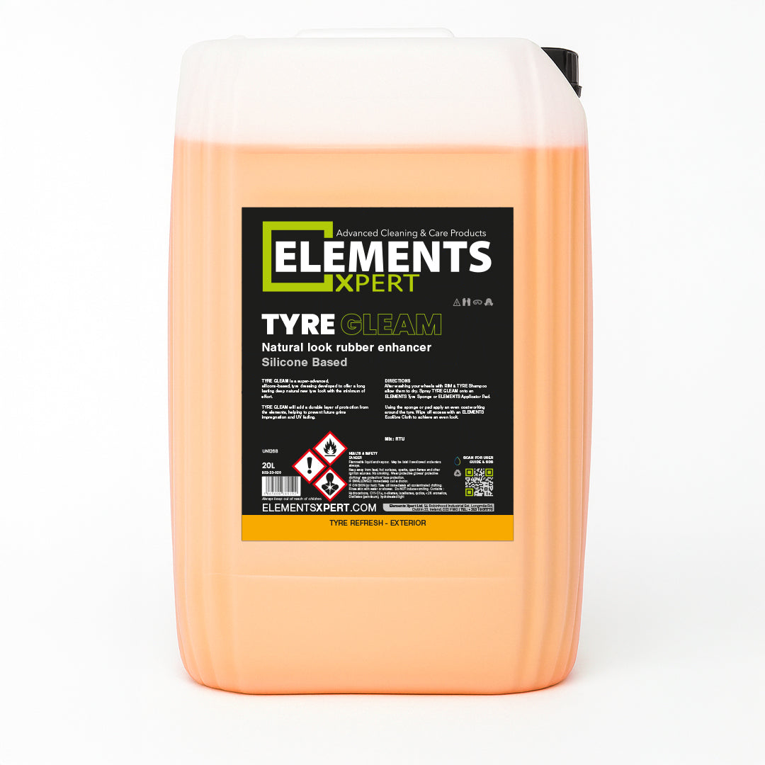 ELEMENTS XPERT Tyre Gleam - Rubber Enhancer - Silicone Based (20L)