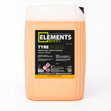 ELEMENTS XPERT Tyre Gleam - Rubber Enhancer - Silicone Based (20L)