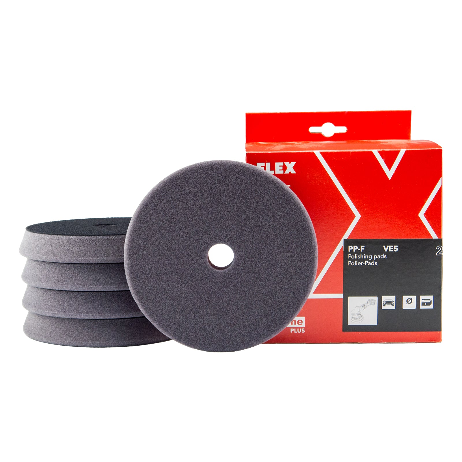 Flex PP-F 125 VE5 Finishing Polishing Pad 125mm (5")5Pk