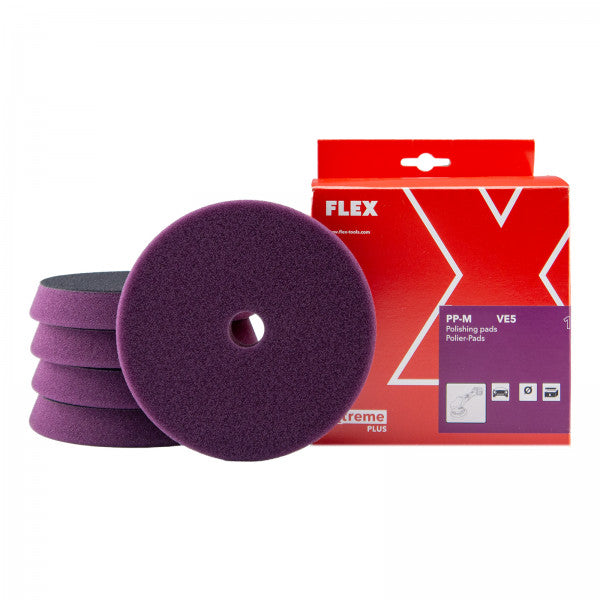 Flex PP-M 150 VE5 1 Step Medium Pad 150mm (6") 5pk