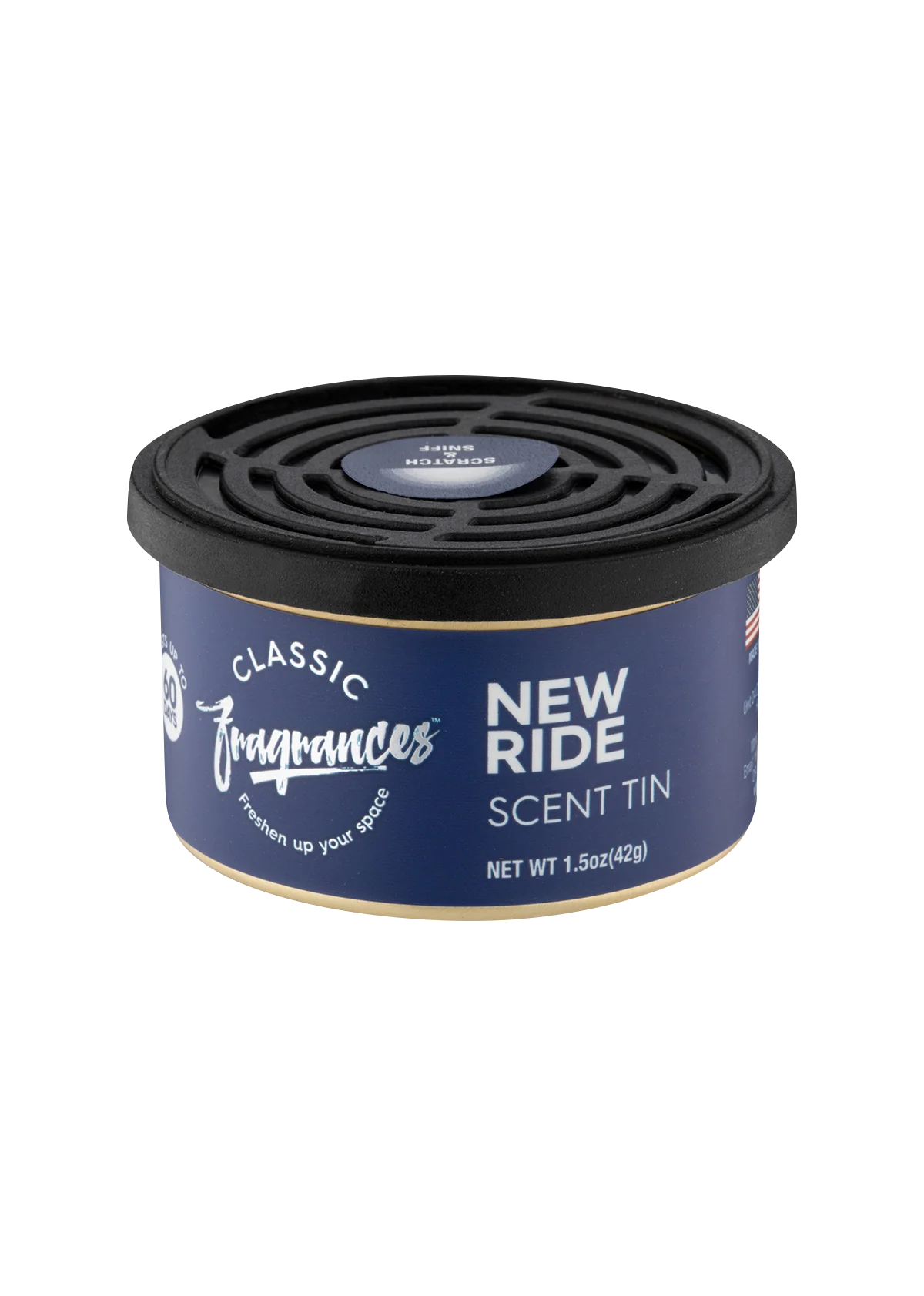 Designer Fragrance New Ride Tin Air Freshener