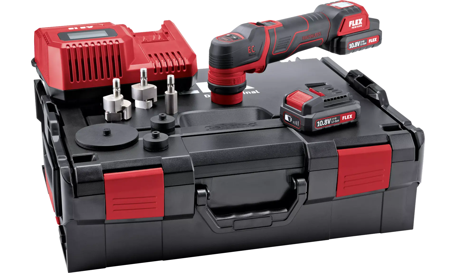 Flex PXE 80 Mini Cordless Polisher Kit (New 12V Version)