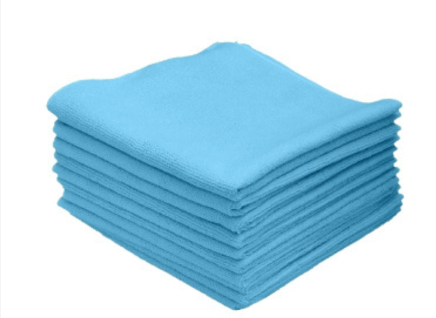 ELEMENTS XPERT Microfibre Cloths (Blue) - 10 PACK