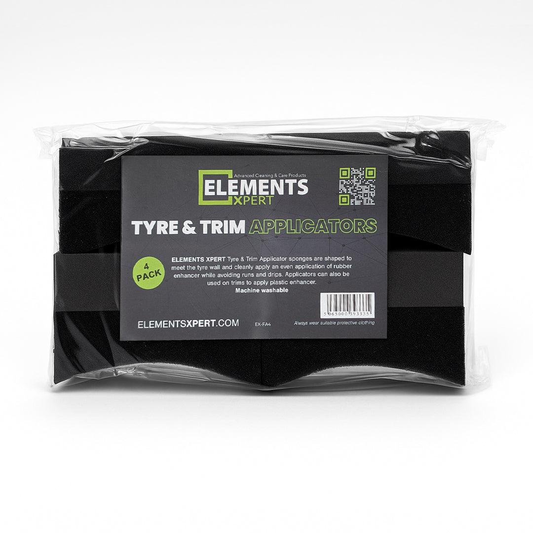 ELEMENTS XPERT Tyre & Trim Applicator (4pk)