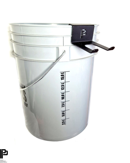 Poka Premium Equipment - Bucket-mounted foam sprayer holder