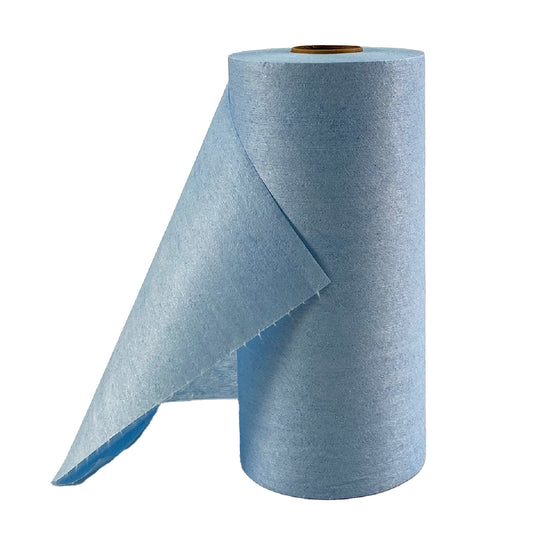 ELEMENTS XPERT Disposable Microfibre Roll - Blue (125 Sheets)