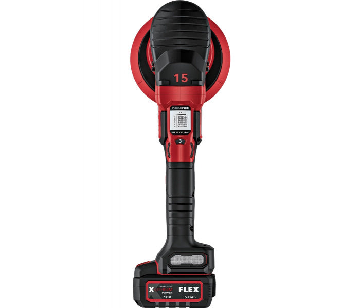Flex XFE 15  Cordless Dual Action Polisher 150mm 18V Kit- NEW VERSION