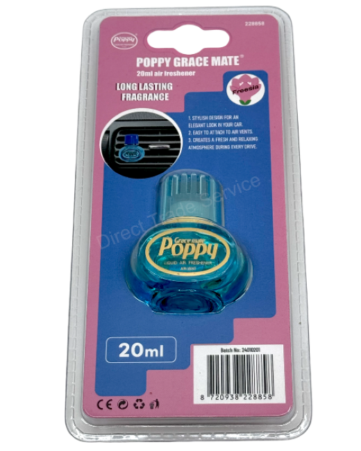 Poppy Air Freshener 20 ml AC Bottle