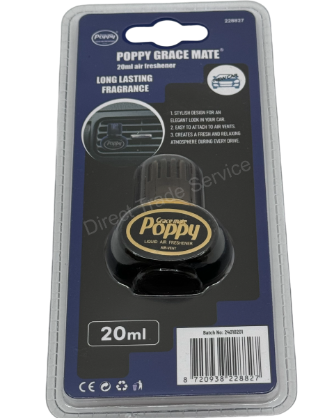 Poppy Air Freshener 20 ml AC Bottle