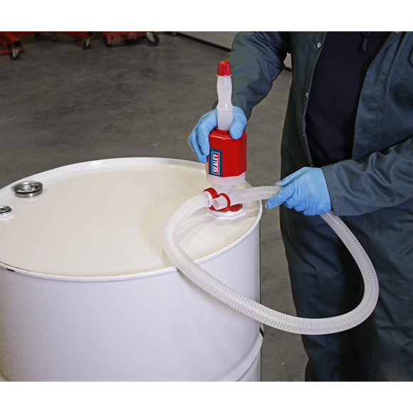 Sealey High Flow Syphon Pump with Segmented Suction Pipe