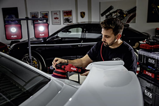 Flex XCE 2 8 14-EC C Polisher with forced rotation (with 5" & 6" Backing Plate) (New Gen)