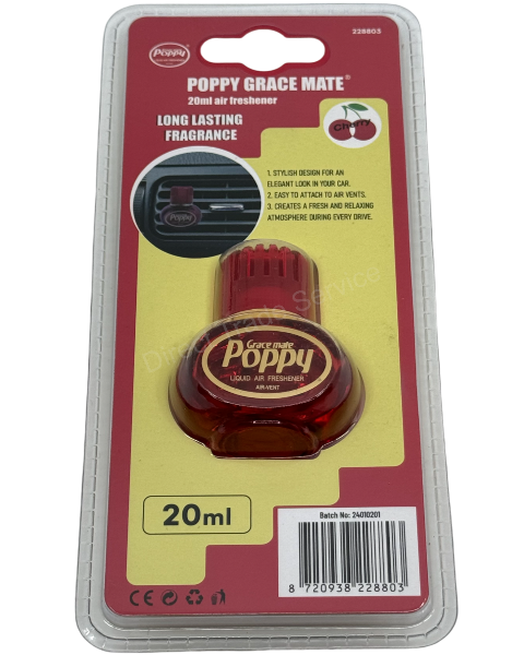 Poppy Air Freshener 20 ml AC Bottle