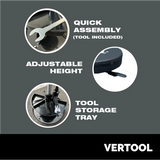 Vertool Adjustable Detailing and Workshop Stool V2