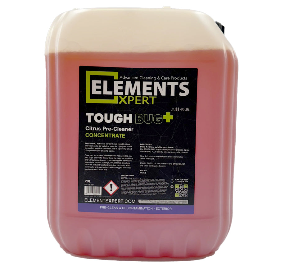 ELEMENTS XPERT Tough Bug + Concentrated Pre-Cleaner (20L)