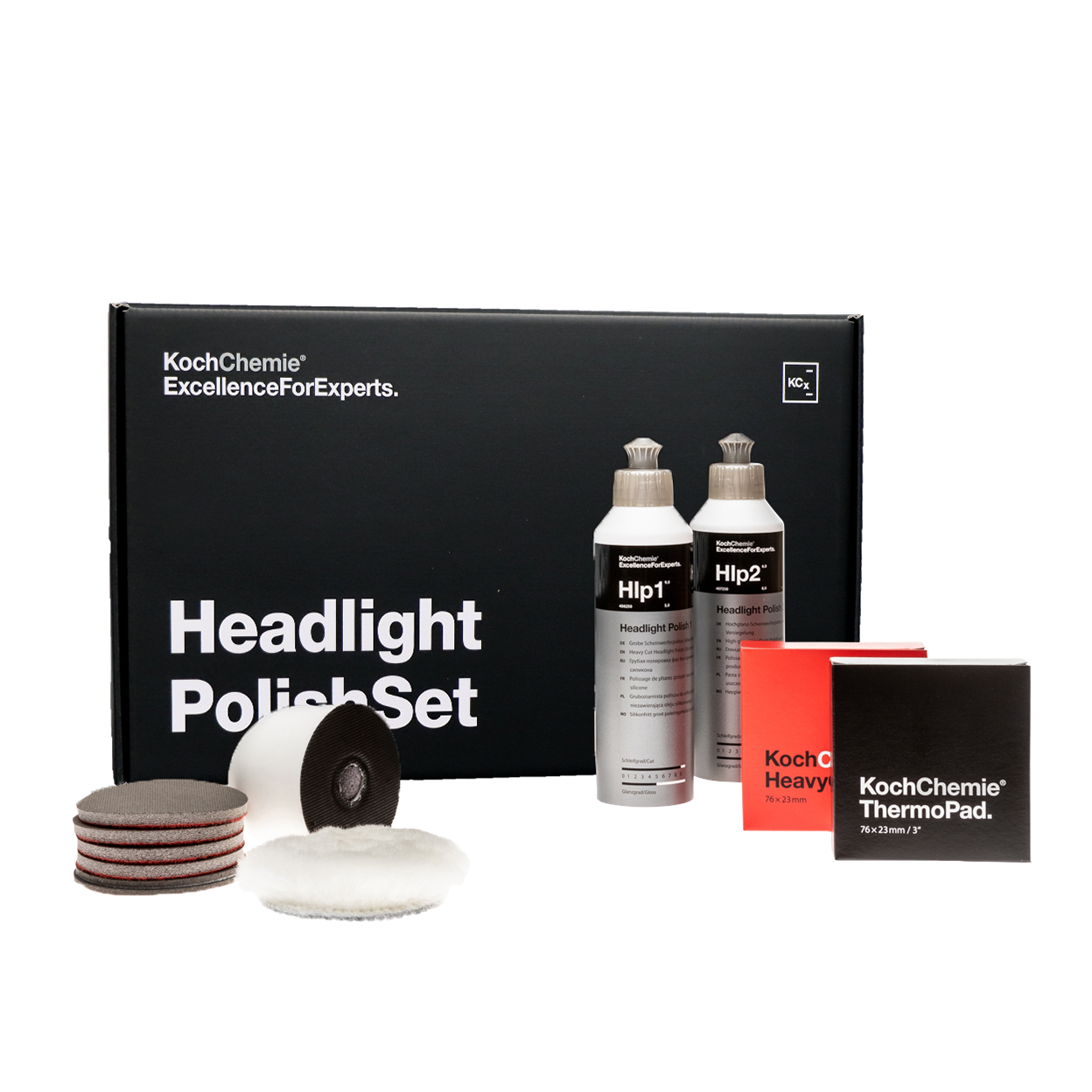 Koch Chemie Headlight Polish Set